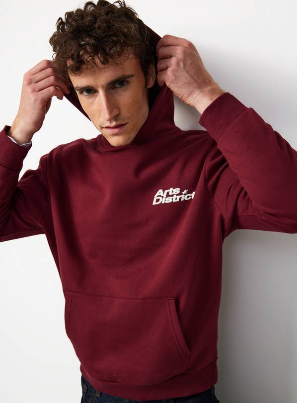 Red Arts District Graphic Hoodie  XXXXL